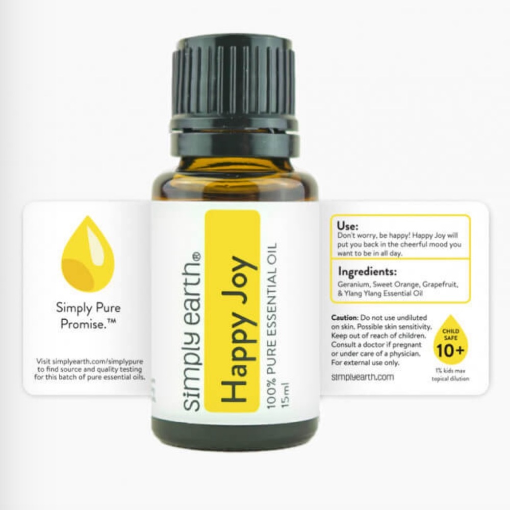 Simply Earth Happy Joy Essential Oil Blend